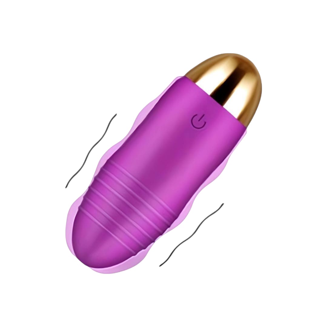 Œuf vibrant violet